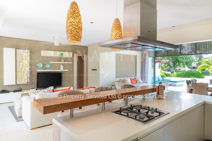 Exquisite Semi-Detached Villa with Golf Course Views for Sale in Anahita Beau Champ