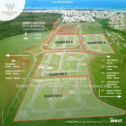 Residential Plots for Sale – Magenta Parkside, Flic en Flac