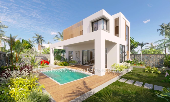 For Sale: 3-Bedroom Contemporary Villa in Les Jardins D’Anna Phase 2, Flic en Flac